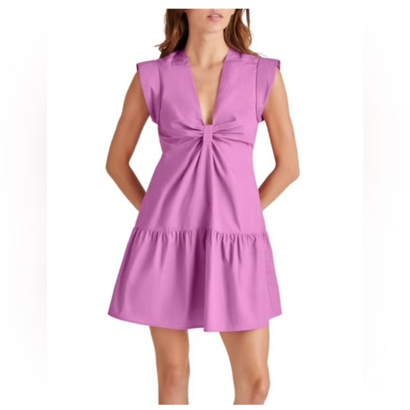 Steve Madden Dresses & Skirts - Steve Madden Pink Mini Dress Clean Girl Cotton NWT Medium